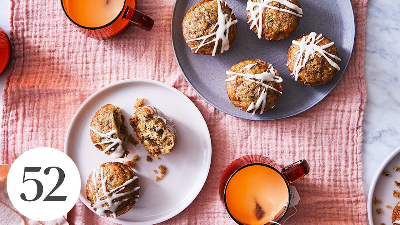 Zucchini Muffins With Oat Milk Glaze | Food52 + Planet Oat