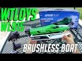 WLTOYS WL915 Low Cost Brushless Speedboat review with XSP Drone footage