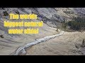Dropping the worlds biggest natural water slide in kayaks