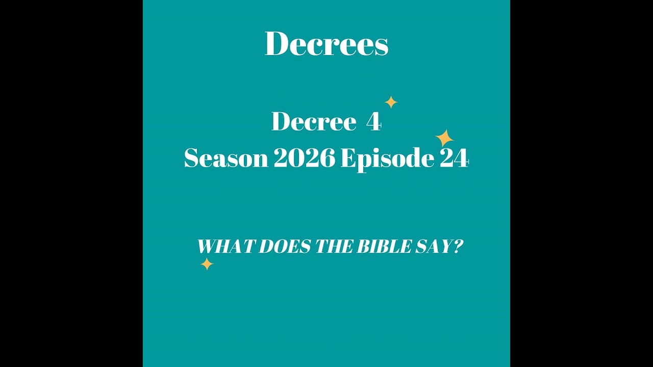 Decree 4 Phiippians: 4 19 Faith Over Circumstances