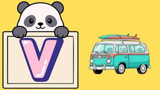 Learn Alphabets U to Z | ABC for Kids | Fun Learning With Mr Panda 🐼