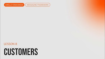 Messaging: Customers | B2B Messaging course
