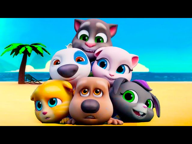 Talking Tom 🔴 BEST OF SEASON 1 🐱 Cartoon for kids Kedoo Toons TV