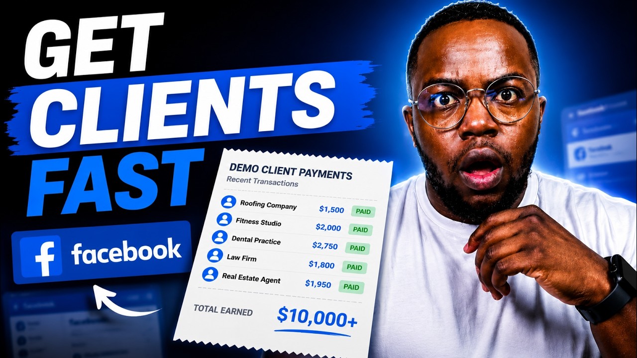 How to Get Web Design Clients Using Facebook [EASY] - YouTube