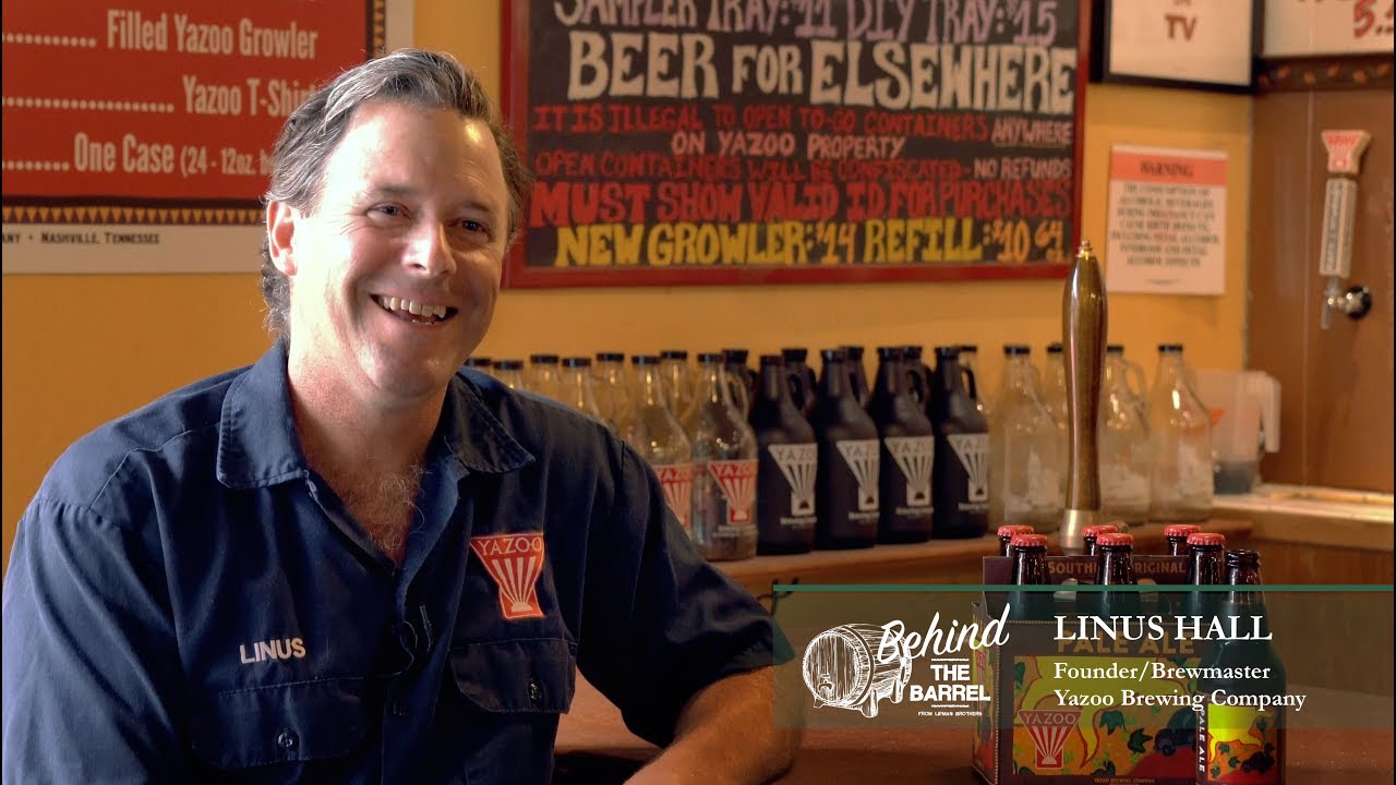 Behind the Barrel with Lipman Brothers : Linus Hall of Yazoo Brewing Company