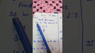 find decrease 30 in the ratio 2:3