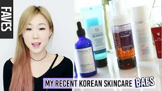 Recent Korean Skincare BAES 😍💖 How I Slim My Face Everyday | 미즈뮤즈 기초 스킨케어 추천템! screenshot 4