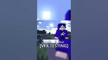VFX Testing  #minecraftanimation #controlrig #mineimator  #minecraftshorts #animation