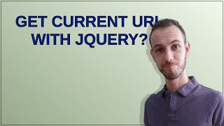 Get current URL with jQuery?