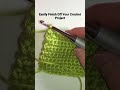Easily Finish Off Your Crochet Project