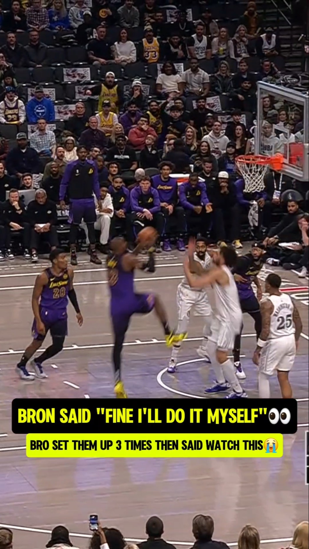 LeBron had seen ENOUGH?