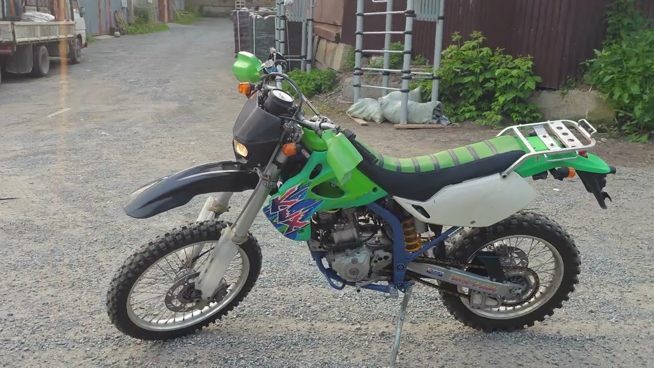 Kawasaki KLX250 LX250E-005325 - YouTube