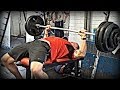 315lbs (143kg) BENCH PRESS PR! +35lbs in 7 WEEKS!!