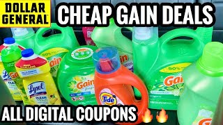 DOLLAR GENERAL | EASY ALL DIGITAL GAIN COUPON DEALS 💚 | $5 Low OOP Goodness 🙌🏽🔥