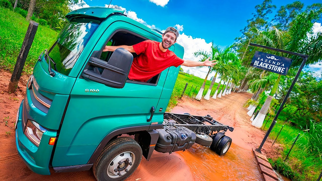 FUI DE CAMINHÃO PRA FAZENDA BLACKSTONE