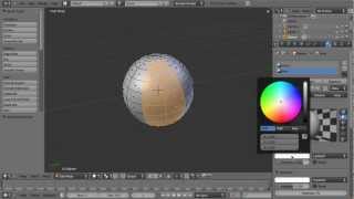 Blender For Dummies, 2nd Ed. - Materials on a Beachball (Tutorial 7-1)