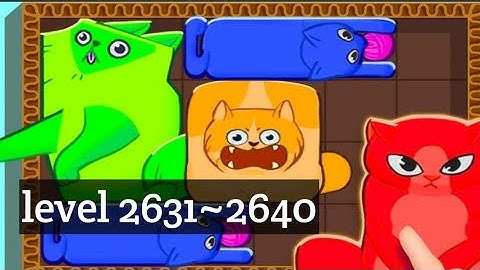 Puzzle Cats - level 2631~2640  Solve 