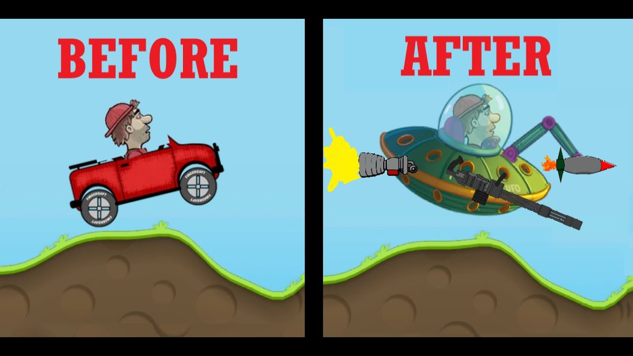 How to get CRAZY Cars in Hill Climb Racing!