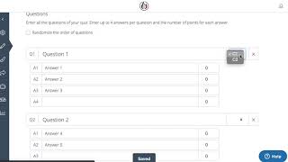 Set up a quiz with Multiple Categories screenshot 5