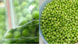 #tips #peas How to preserve/store Matar at home for a year | Perfect method | Sanobar's Kitchen