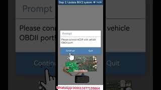 Step of Fix issue of reading BDC2 key abnormality. Welcome to order whatsapp 008613877159064.