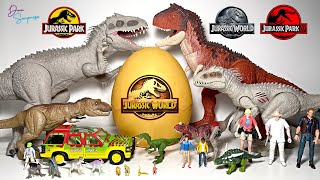 Hatch new Dinosaur Eggs with Jurassic World Dinosaur Fun Video!