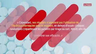 Coronavirus : pas d'efficacité probante de l'hydroxychloroquine, selon une étude