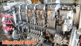 Đi xem máy bãi nghĩa địa Mitsubishi S6R 2 engine