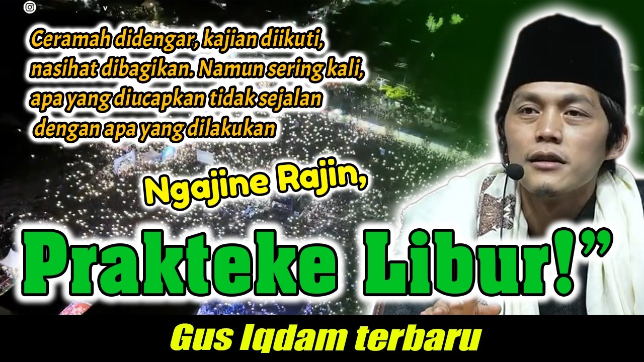 “Pinter Ngomong, Angel Nglakoni - Gus Iqdam terbaru