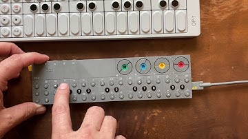 OP-Z first attempt syncing audio and video