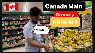 Grocery Prices in Canada 2024 | Food Basics 🇨🇦 | 150$ ka kitna Saman aata hai 🤔| Grocery Vlog|