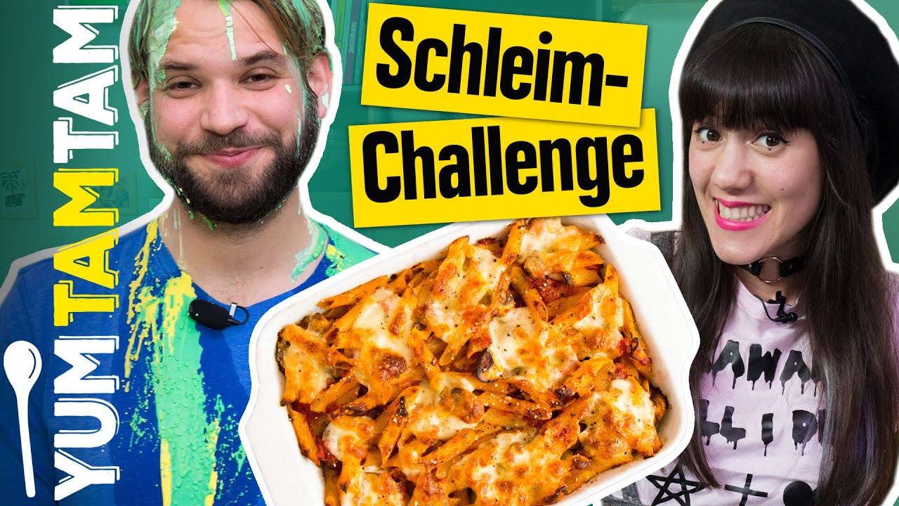 Schleim-Challenge #7 // Pasta-Auflauf // #yumtamtam