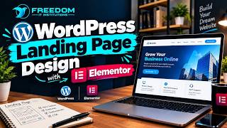 WordPress Landing Page Design with Elementor | Complete Live Class for Beginners