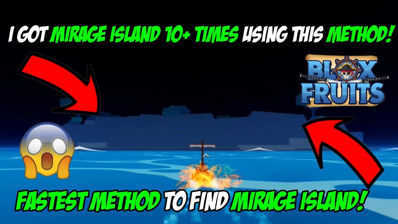 HOW TO FIND MIRAGE ISLAND UPDATE 20 BLOX FRUITS 