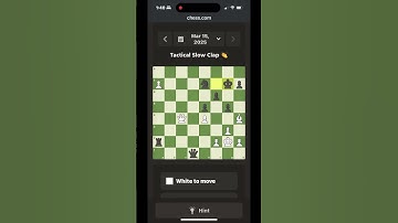 Daily chess puzzle 3/15