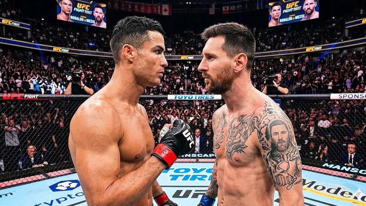 Cristiano Ronaldo vs Lionel Messi UFC 2026 | AI Fight