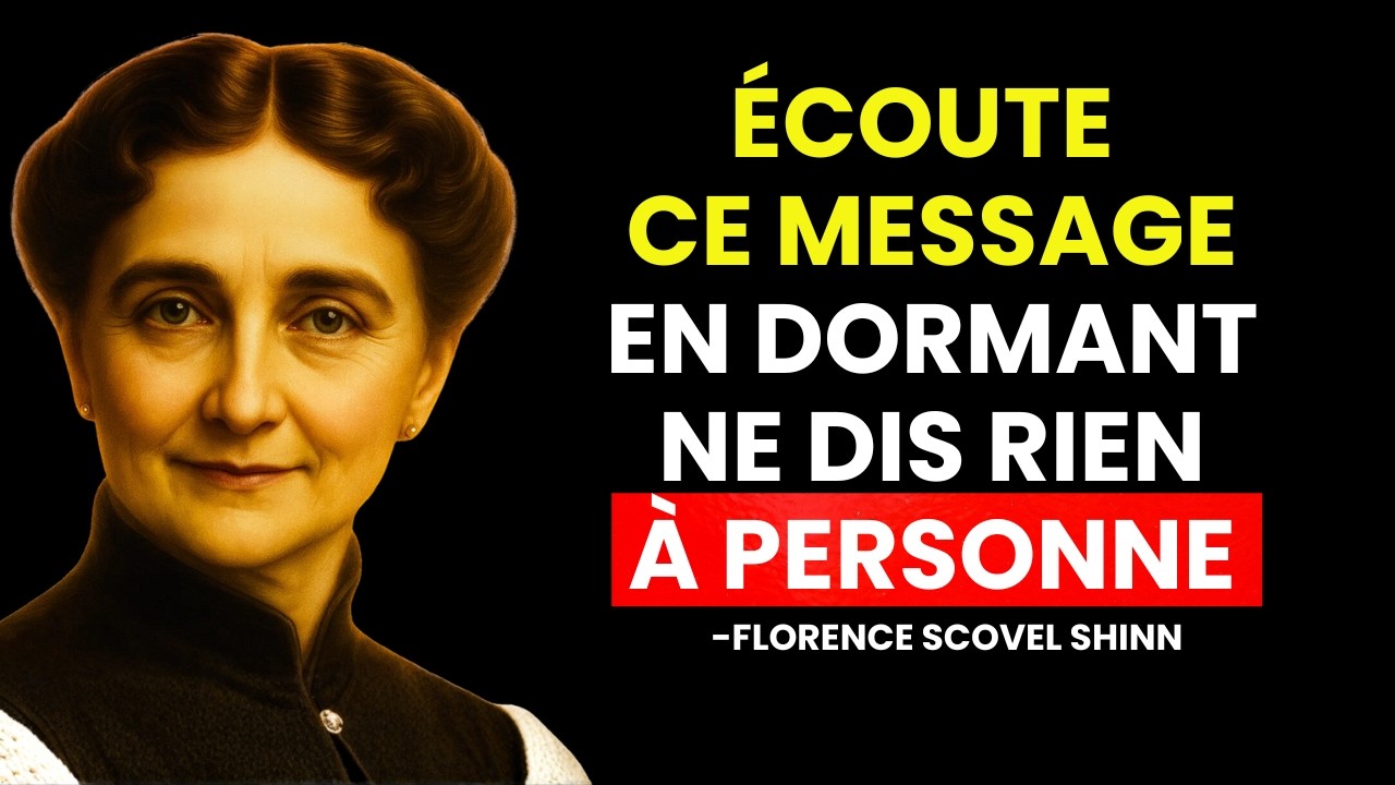 Écoutez Ce Message Une Seule Nuit et Votre Prospérité S’Activera | Florence Scovel Shinn