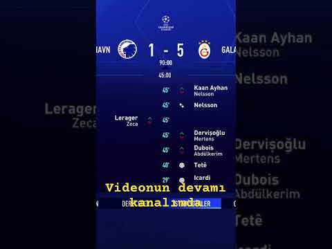 GALATASARAY YENİ SEZONDA Kİ UCL GRUBUNDA#keşfet #ucl #messi #fypシ #fifa #fifa23 #galatasaray