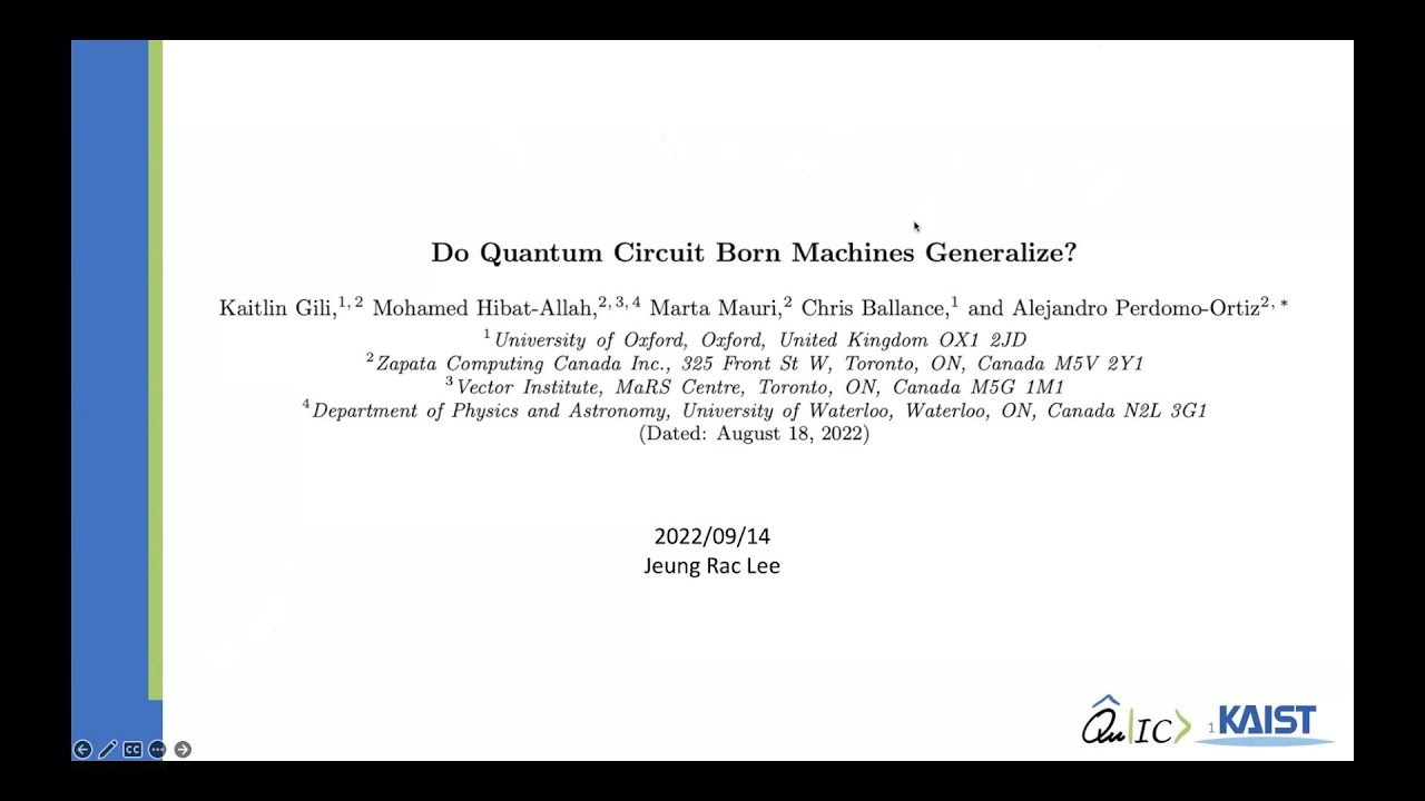 Do Quantum Circuits Born Machines Generalize?