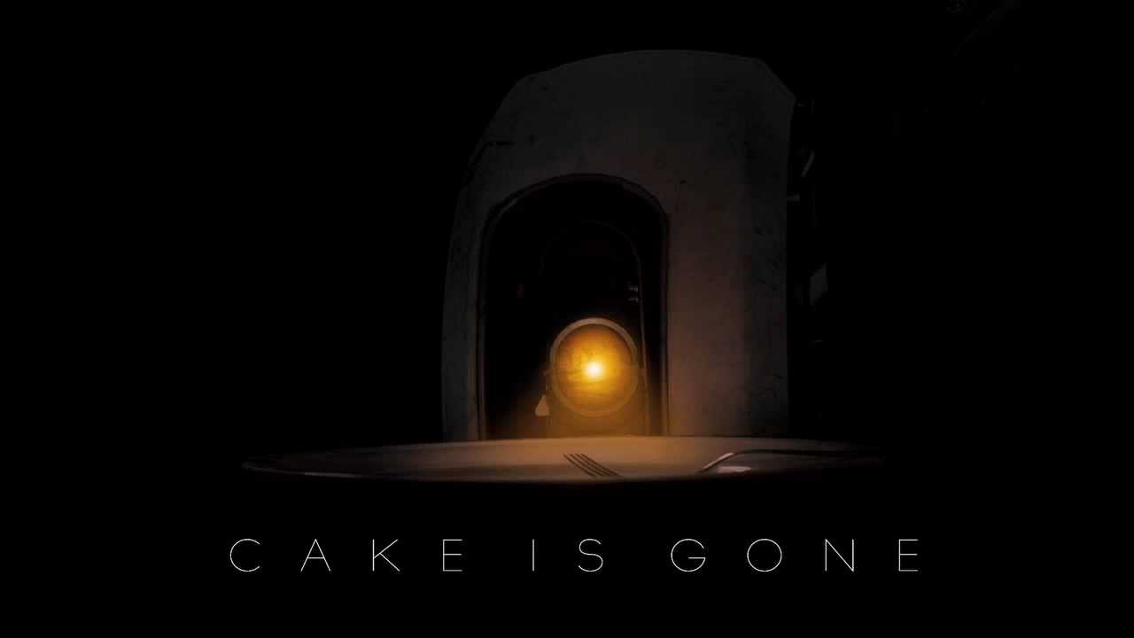Portal 2 cake is gone фото 2