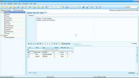Cara membuat database  SQLite Tutorial 3. Select table, all data field (memilih tabel, data, field)