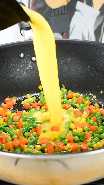 How to make easy egg fried rice at home