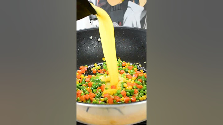 How to make easy egg fried rice at home