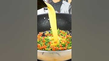How to make easy egg fried rice at home