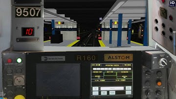 [OBND] openBVE RP Multiplayer Metro Subway Simulator: New York City Transit Authority (B) via (D)