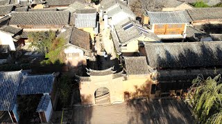 Shaxi from the sky (Yunnan, China, 2019).