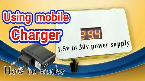 Transformer less adjustable power supply | how to make