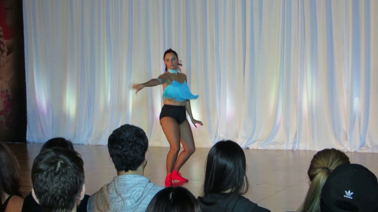 Crystal Bedford (Dance Konnection) Performance Charlotte Salsa Invitational YouTube
