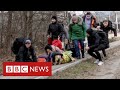 Horrific scenes in battle for Kyiv as families killed fleeing Russian onslaught - BBC News