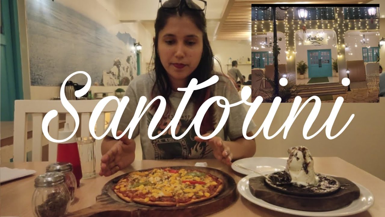 Santorini Vlog Belgaum Café Review Italian Cuisine YouTube